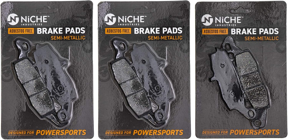 Semi-Metallic Brake Pad Set Pack of 2 A515
