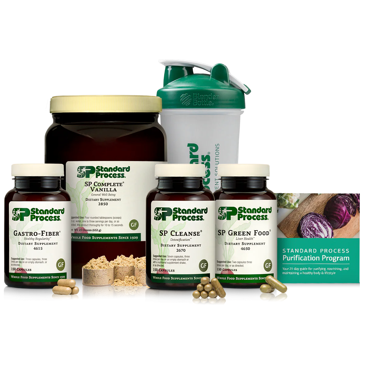 Purification Product Kit with SP Complete Vanilla and Gastro-Fiber S412