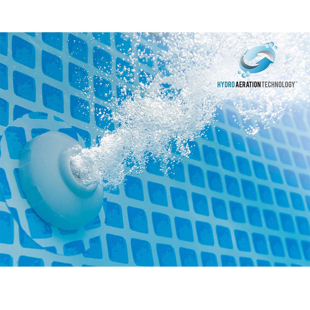 10' x 30 Above Ground Swimming Pool with Filter Pump & Ladder L54519