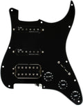 Black 3-Ply Pre-Wired Stratocaster Pickguard V3177