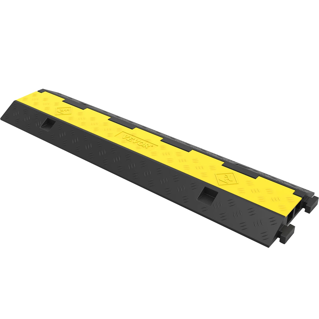 2 Packs 2 Channels Rubber Cable Protector Ramp X431820