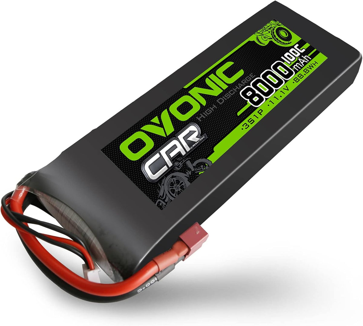 3S 8000mAh 11.1V Lipo Battery with XT60 Connector V10488