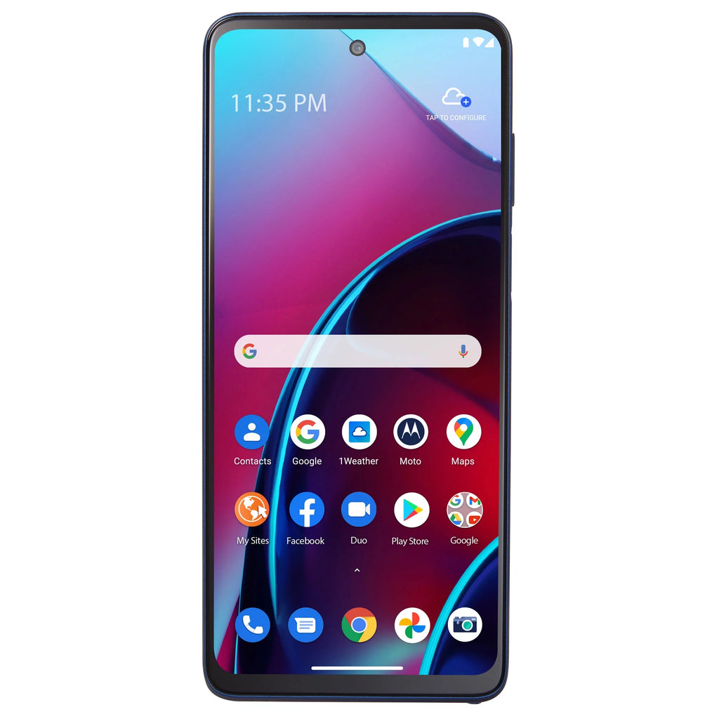 Blue 128GB 4G Prepaid Smartphone C3201