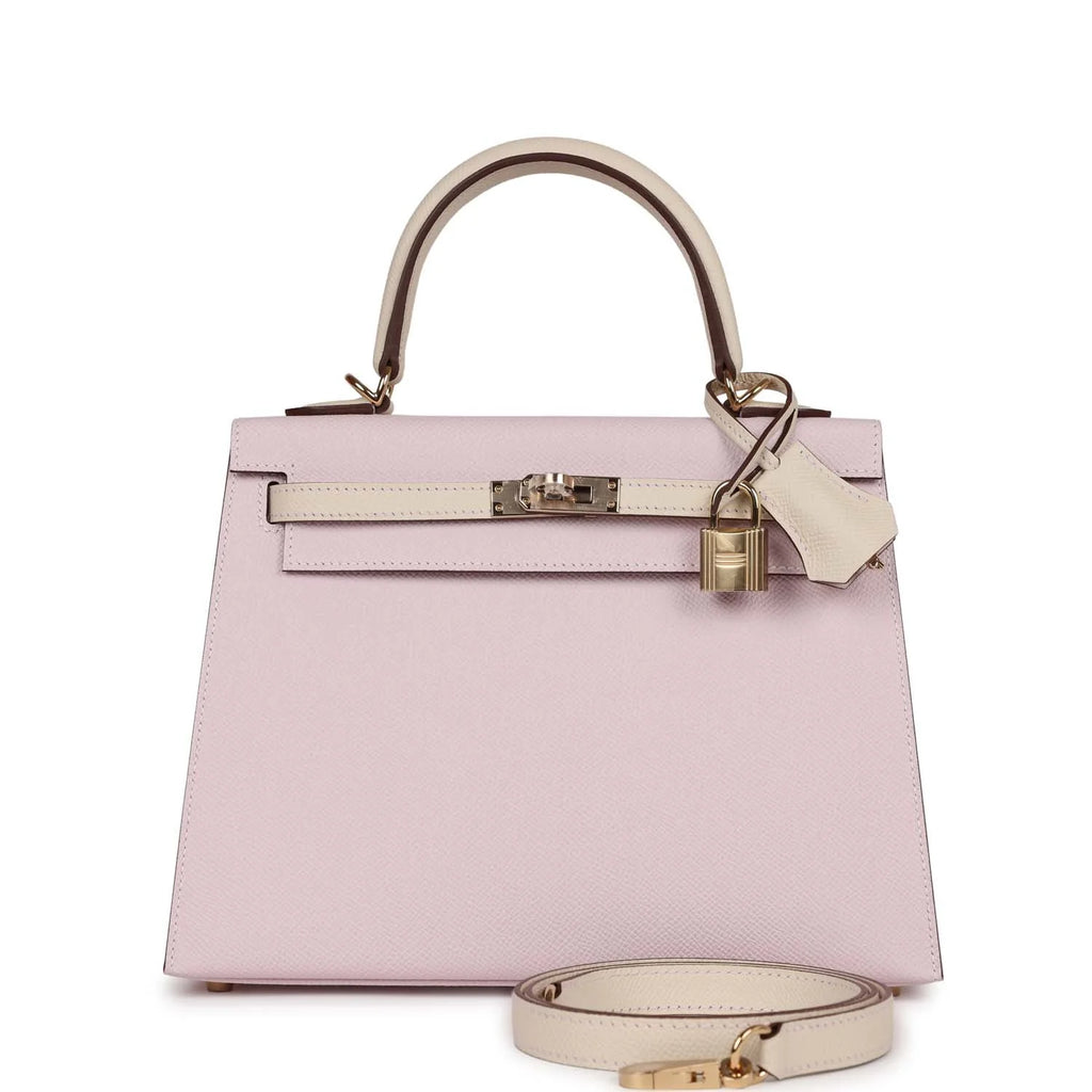 Mauve Pale and Craie Epsom 25 Kelly Sellier A989