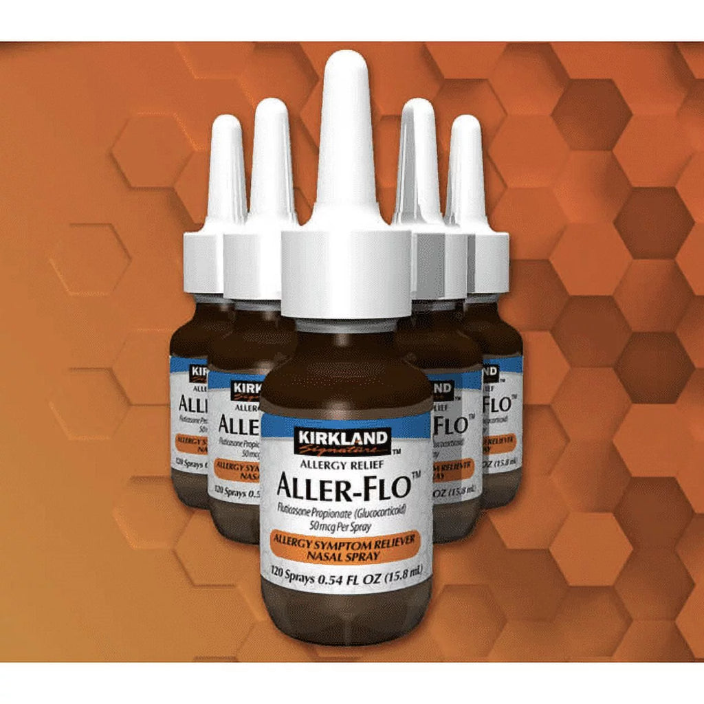 Aller-Flo 50mcg Allergy Spray, 5 Bottles G6270