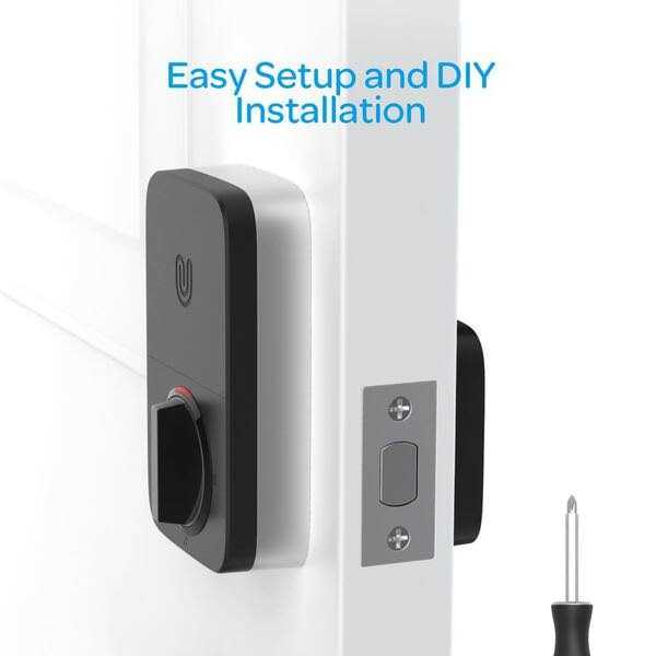 Smart Lock Deadbolt with Passage Handle P88747