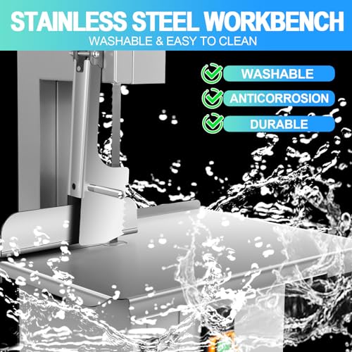1500W Electric Bone Saw with Stainless Steel Workbench, 8 Saw Blades P1329
