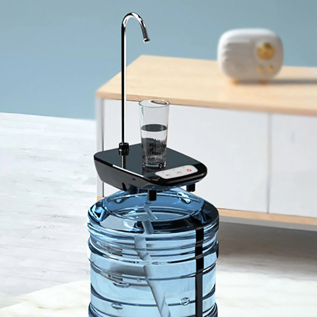 Portable Rechargeable Water Bottle Pump Dispenser Q396