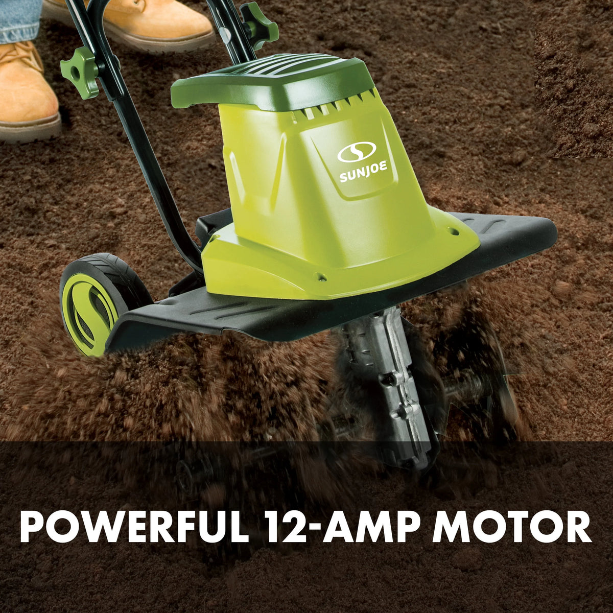 Electric 16-inch Garden Tiller Cultivator A584280