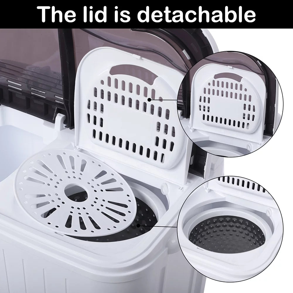 Portable Compact Semi-automatic Washing Machine H70250