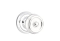Polished Chrome Privacy Set with Knob V971375
