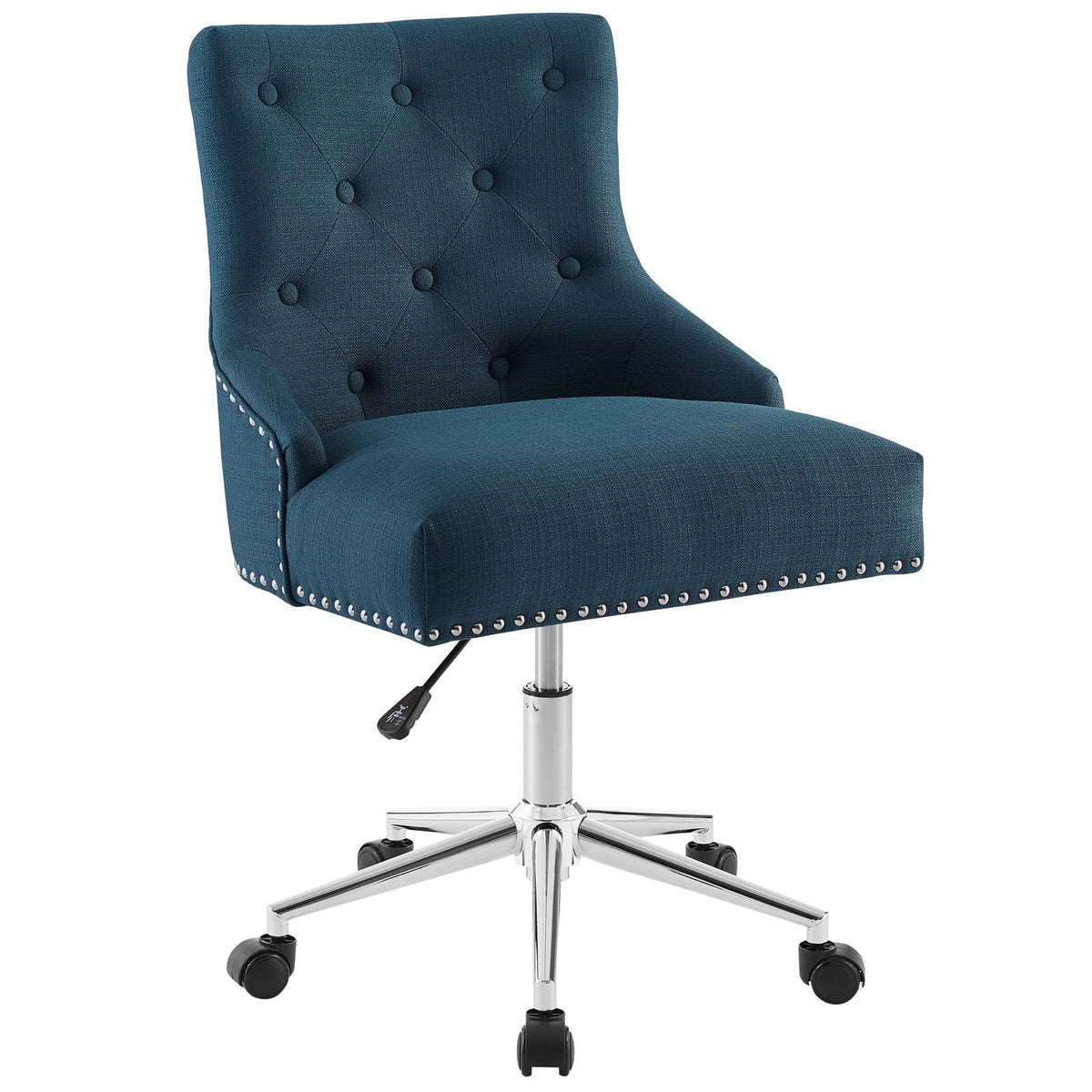 Azure Tufted Upholstered Fabric Swivel Office Chair B165184