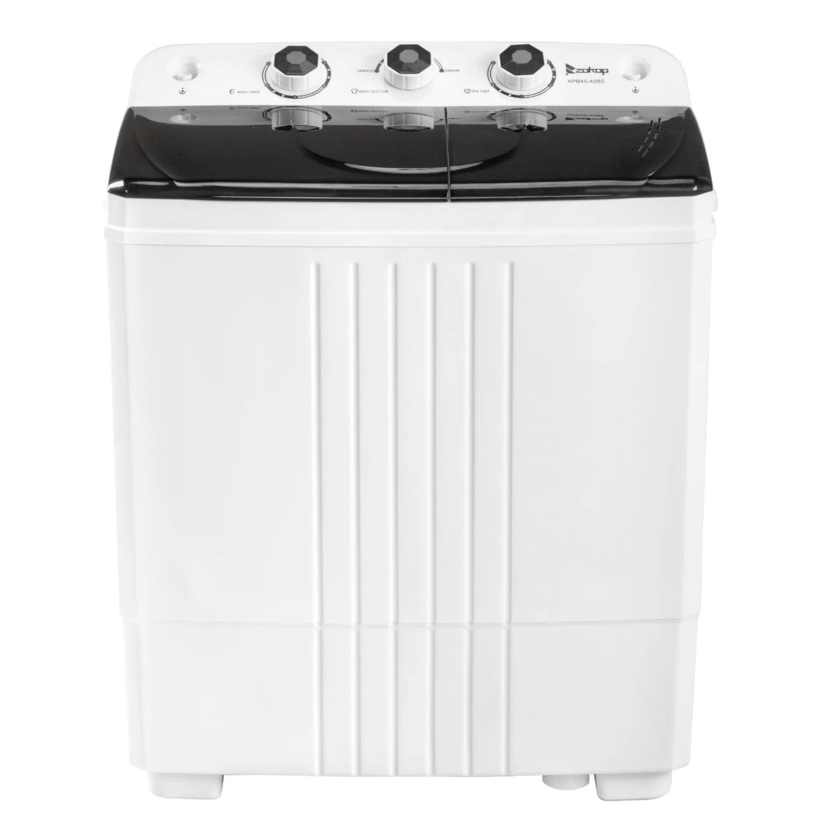 Portable 20lbs Twin Tub Compact Semi-automatic Washing Machine P2034