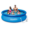 10-ft Quick Set Ring Swimming Pool with Filter Q1612