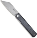 Folding Pocket Knife with Green Micarta Handle Q34330