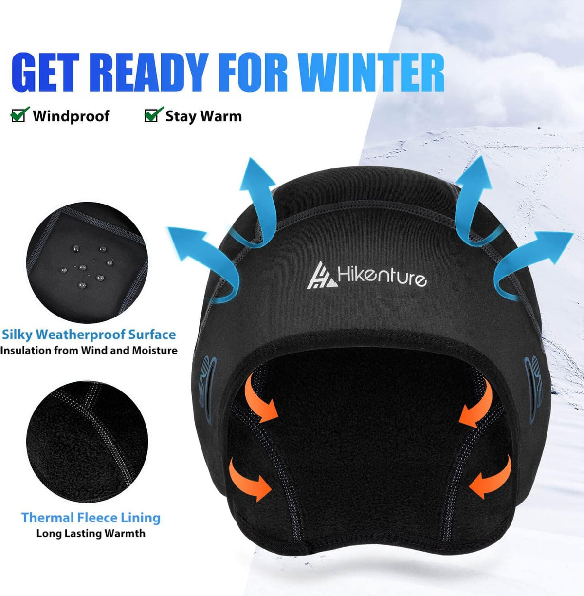 2-Pack Thermal Cycling Skull Cap D237