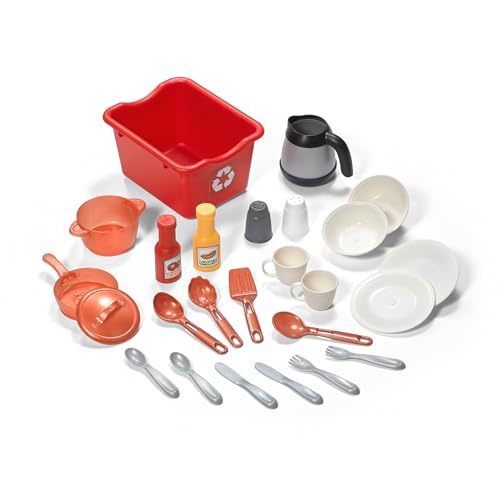 25 Piece Plastic Kids Kitchen Playset S2317