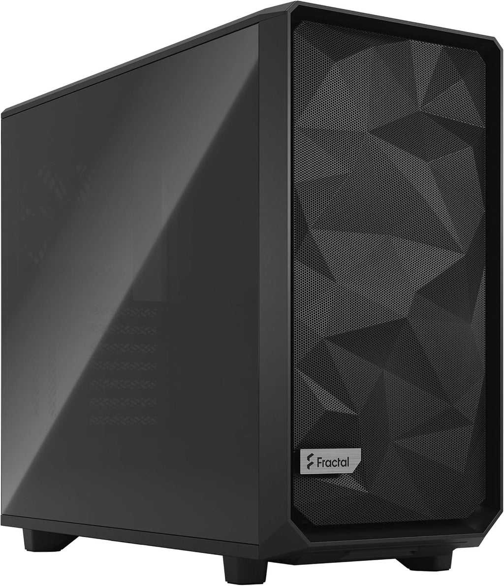 Black ATX Mid Tower Computer Case B2139