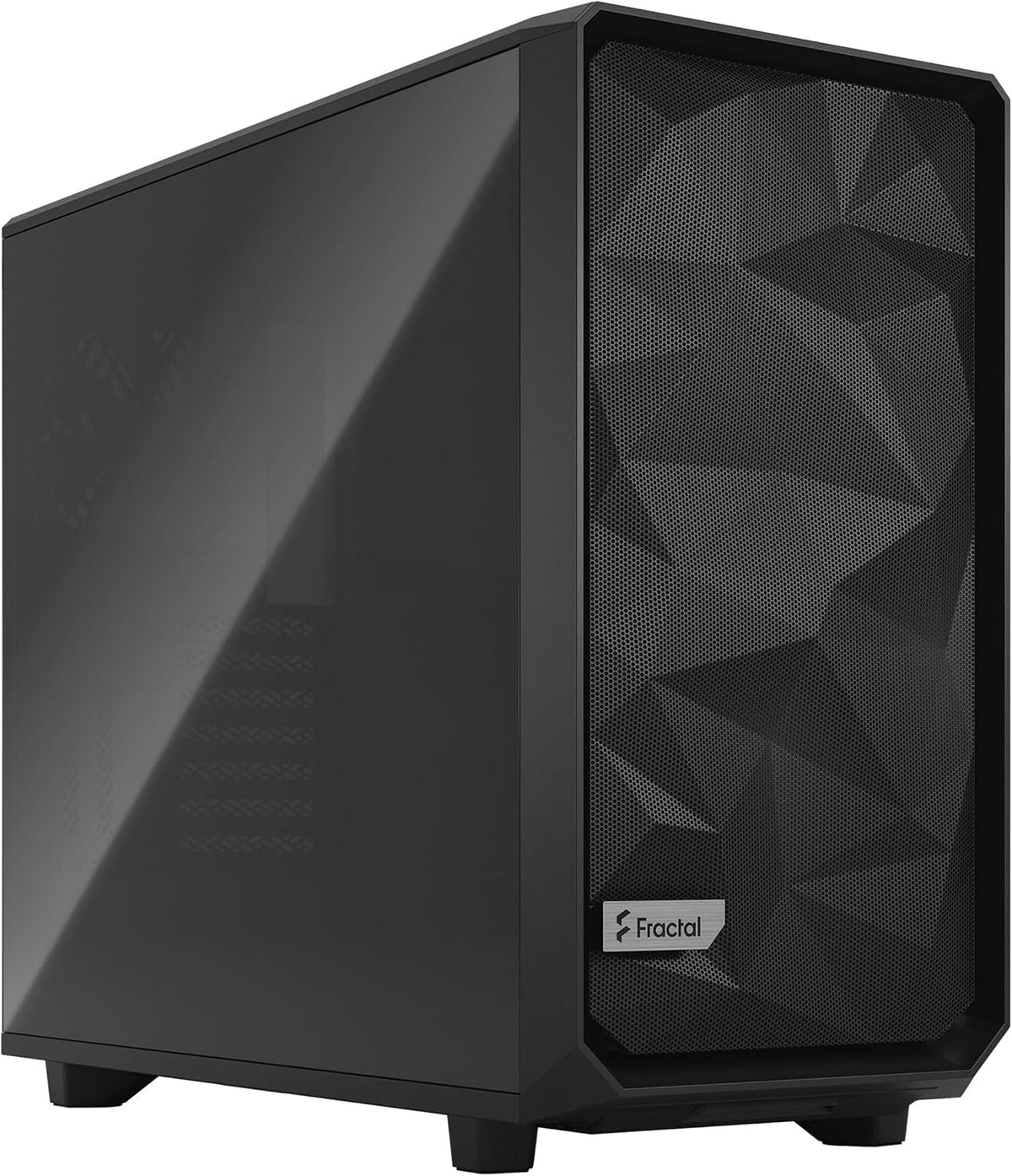 Black ATX Mid Tower Computer Case B2139