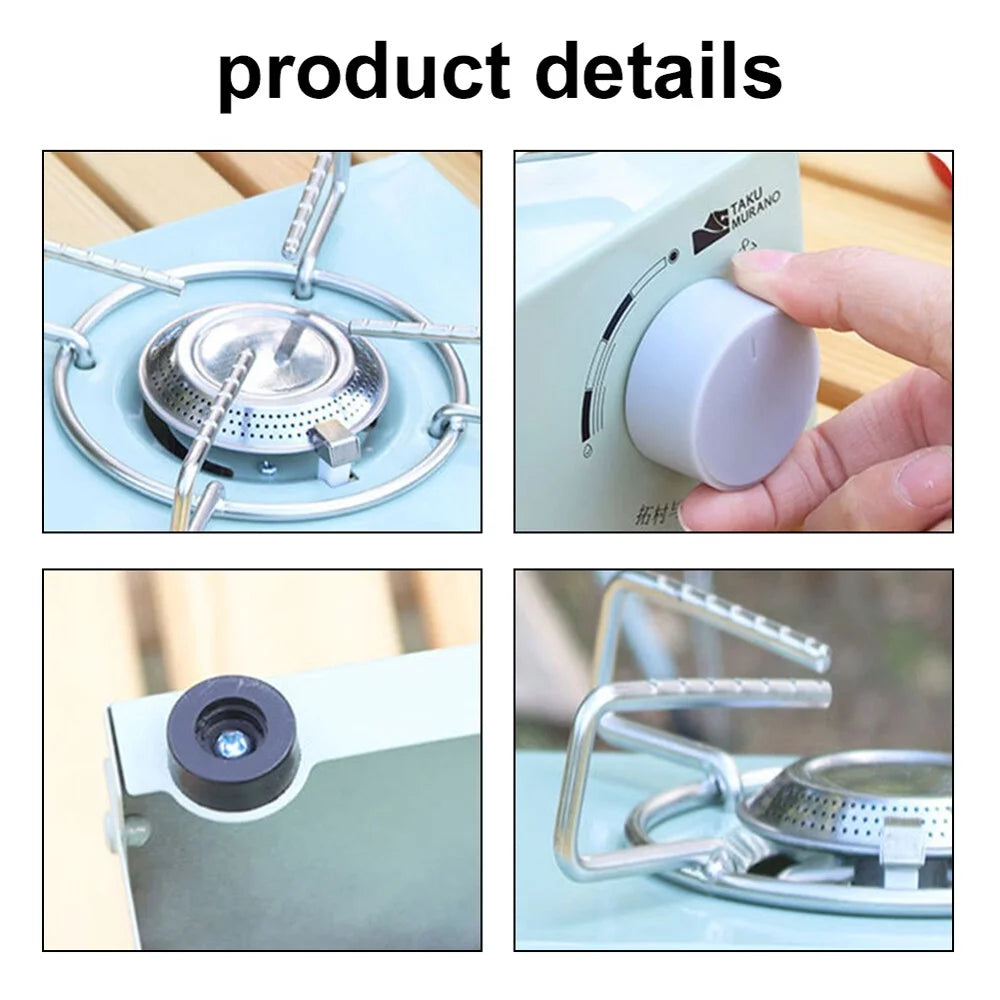 Cassette Stove Portable Gas Burner 2100W with Piezo Ignition I241