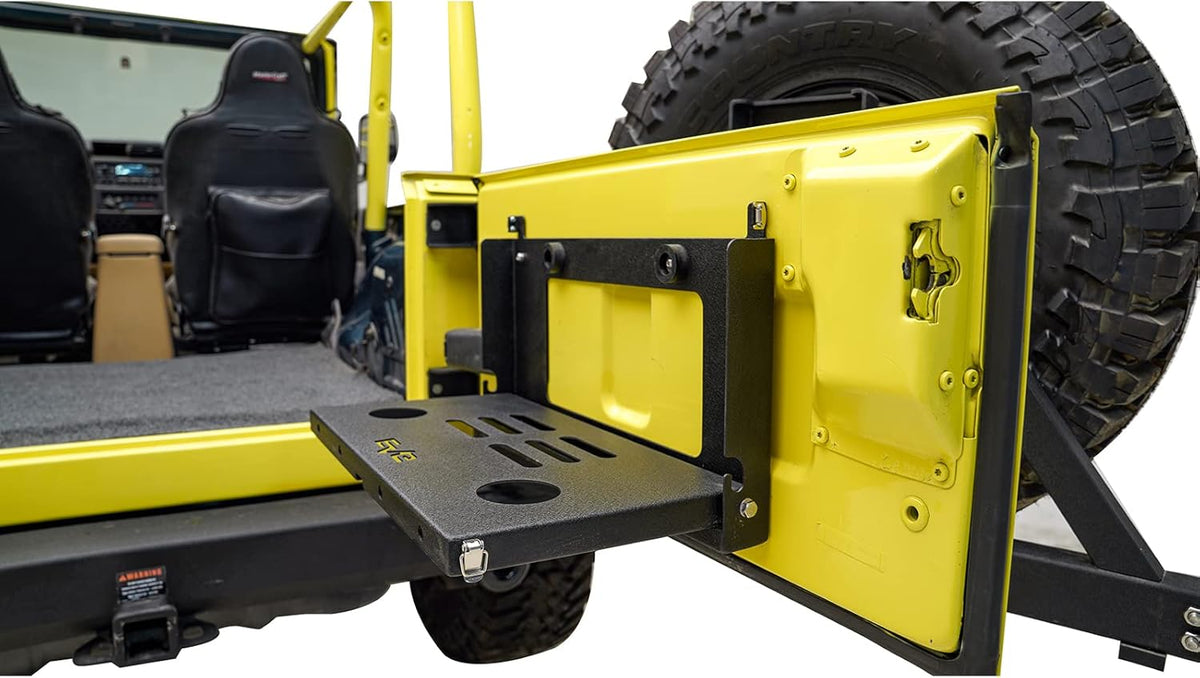 Metal Tailgate Table Cargo Storage Rack Shelf K724