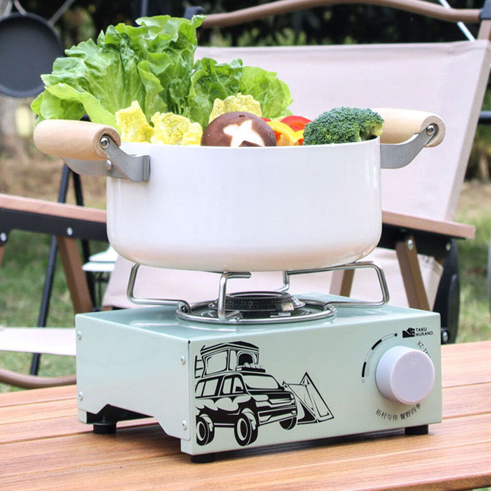 Cassette Stove Portable Gas Burner 2100W with Piezo Ignition I241