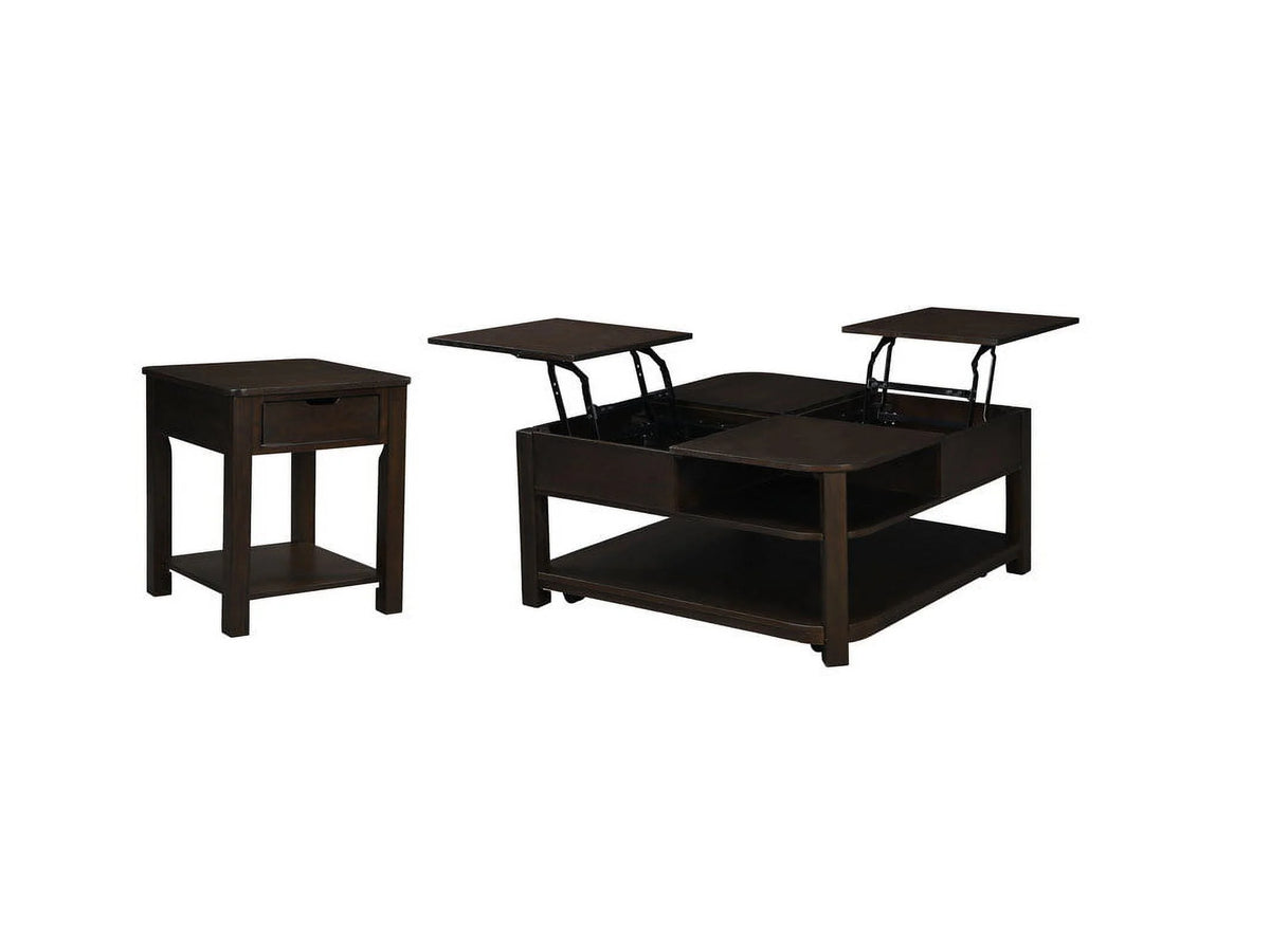 Lift-Up Coffee Table with Hidden Storage I43026