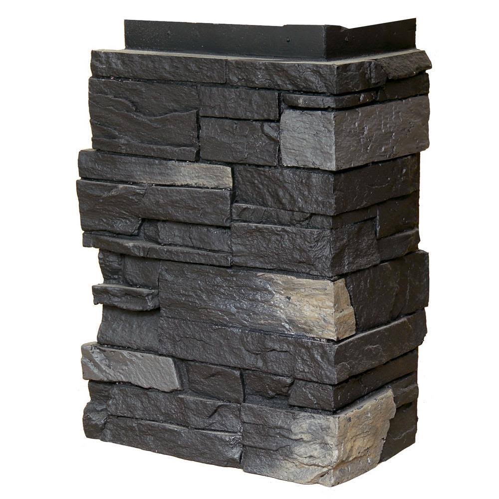 Interlocking Corner Composite Stacked Stone Tile B9295