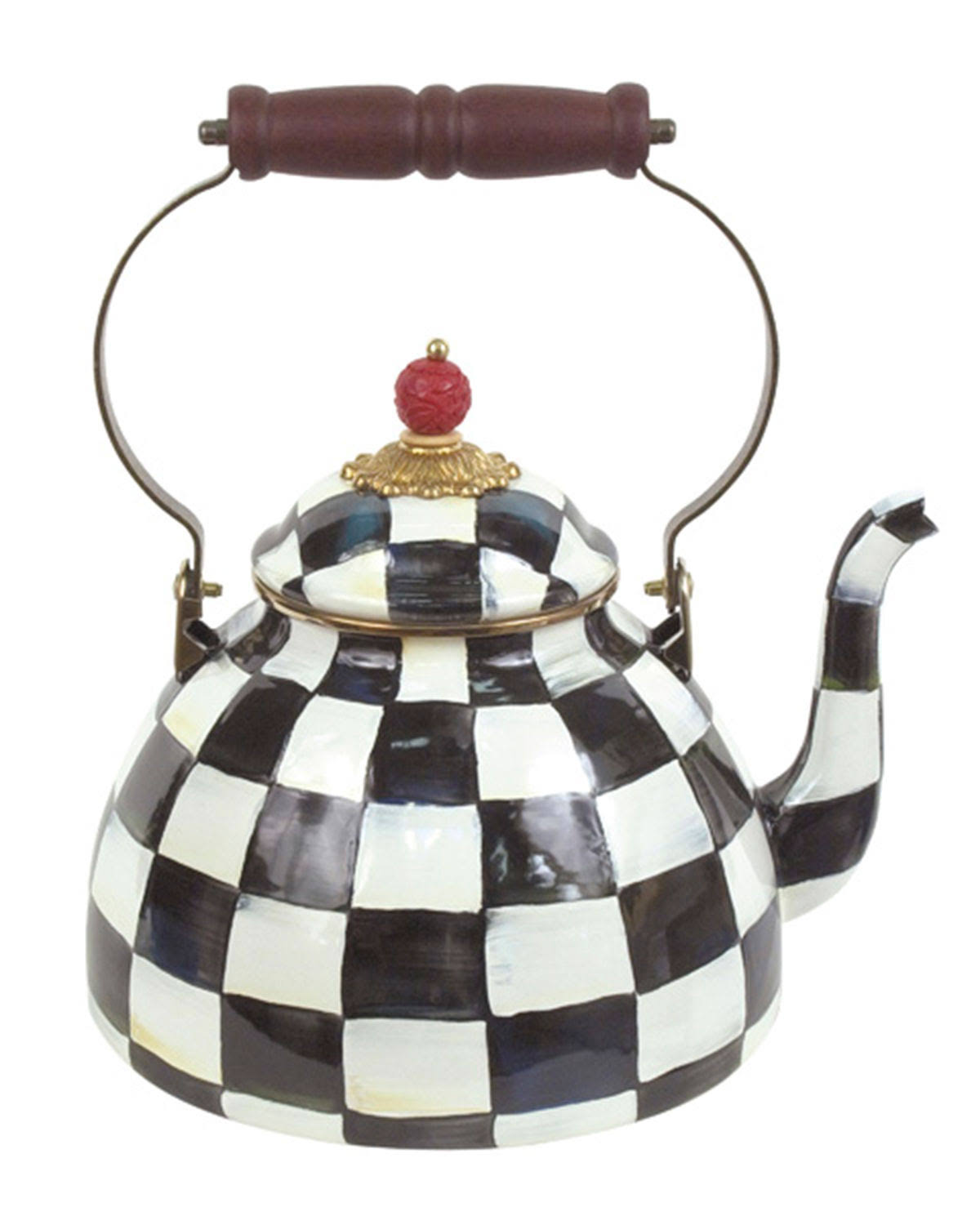 3-Qt. Enamel Tea Kettle W304