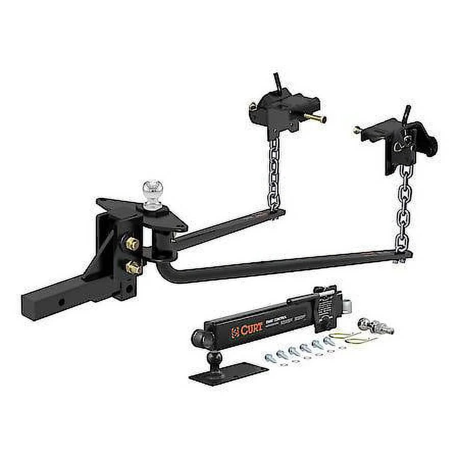 10000 lb Capacity Round Bar WD Hitch Complete Kit E6613