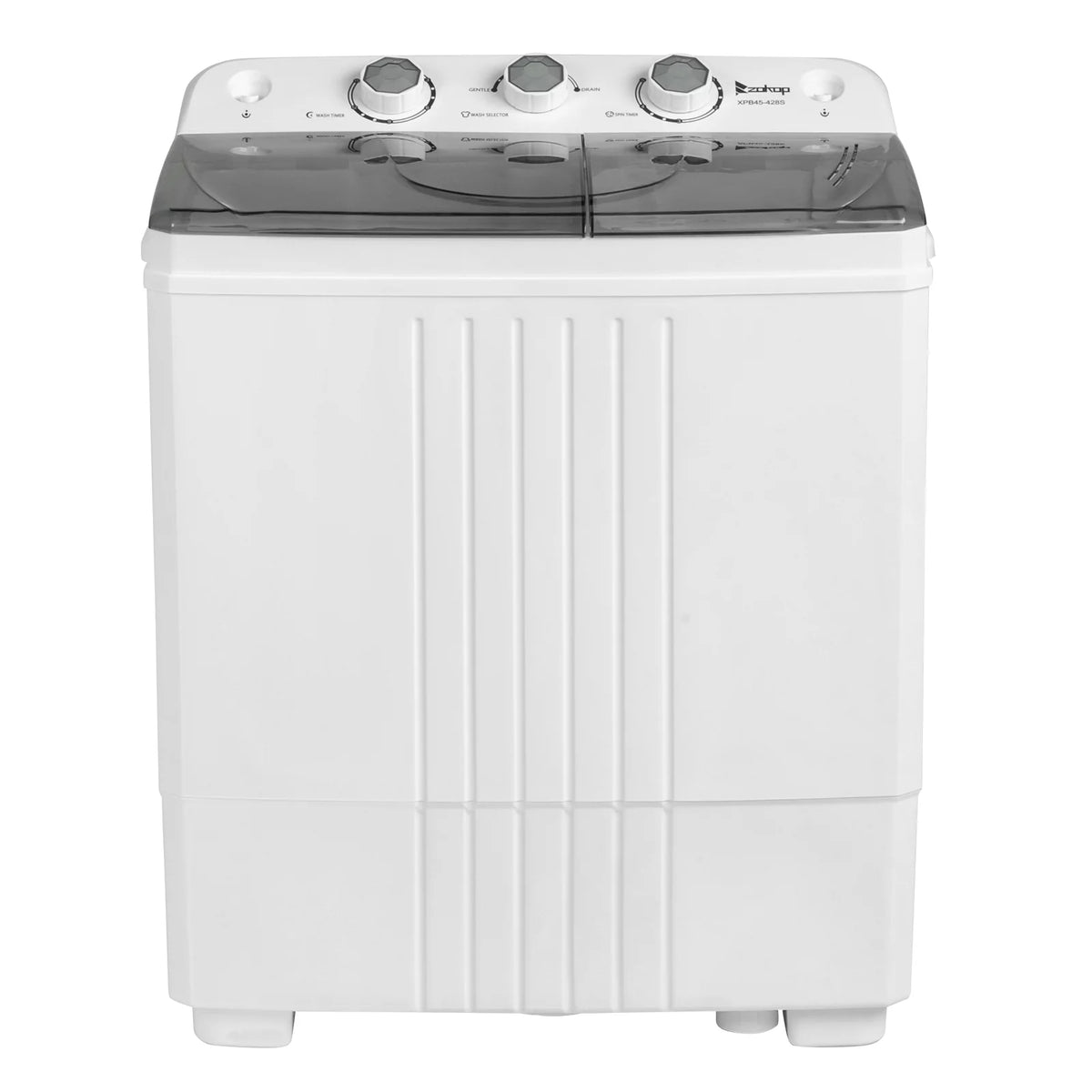 Portable 20lbs Twin Tub Compact Semi-automatic Washing Machine P2034