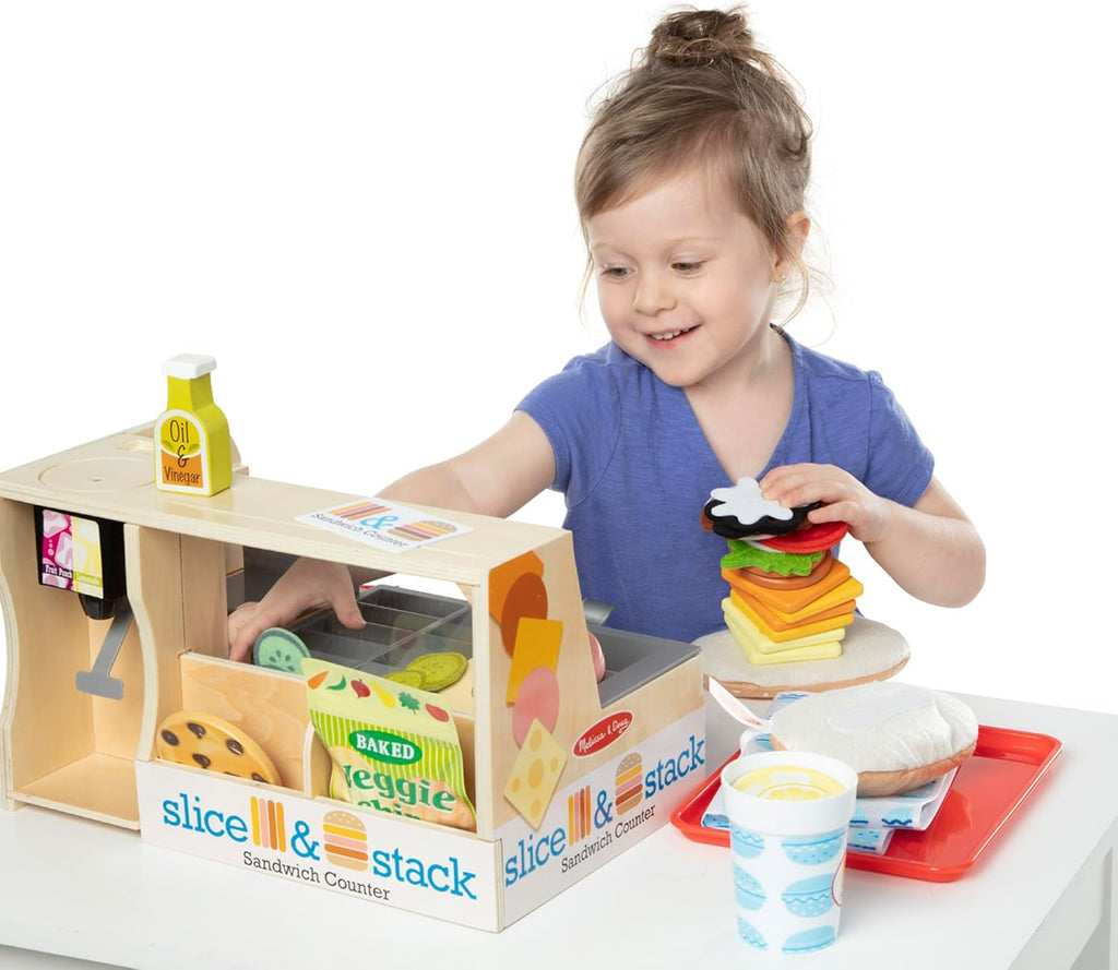 56-Piece Wooden Pretend Play Food Set D51030
