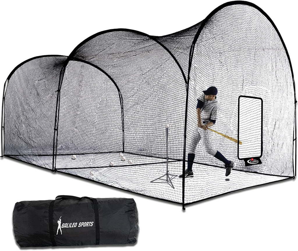 Portable Heavy Duty Baseball Softball Batting Cage J78276