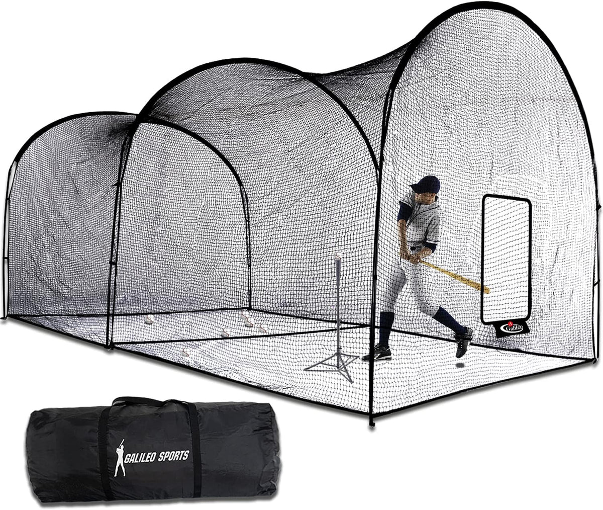 Portable Heavy Duty Baseball Softball Batting Cage J78276