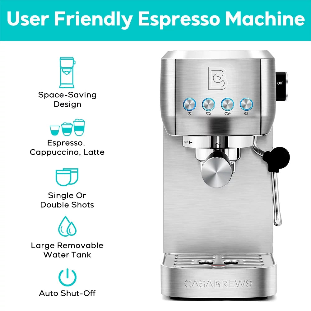 20 Bar Espresso Machine with Milk Frother P388647