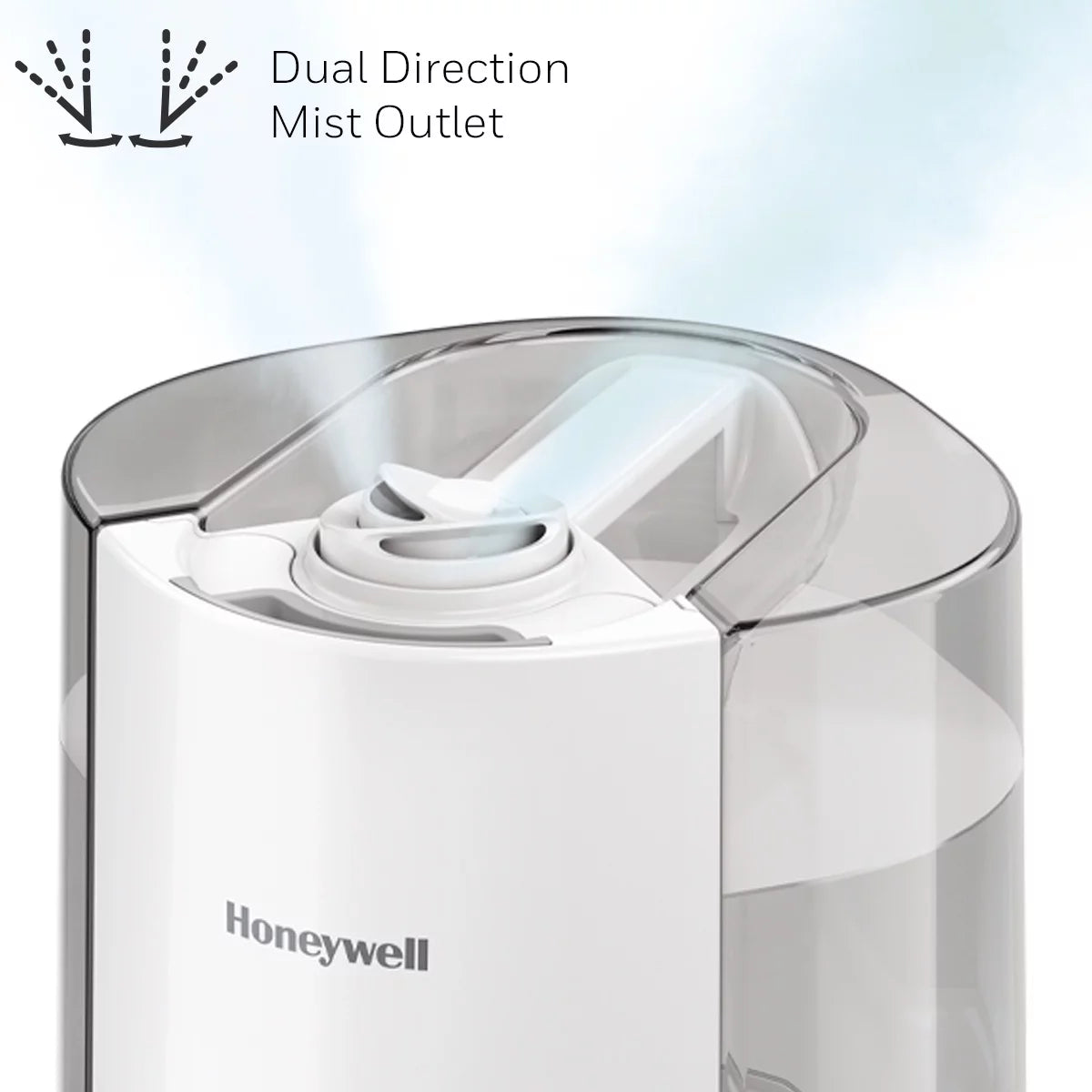 White Cool Warm Mist Humidifier, 600 sq ft V525756