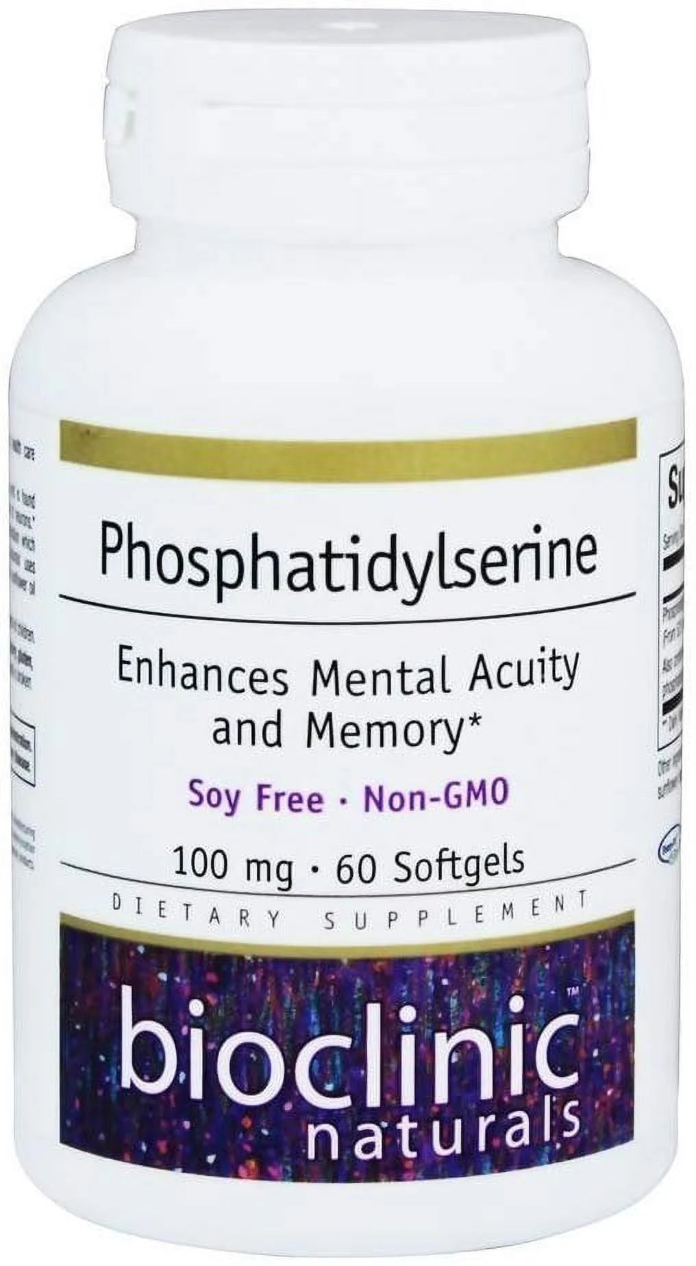 Phosphatidylserine 100mg 60 gels S910
