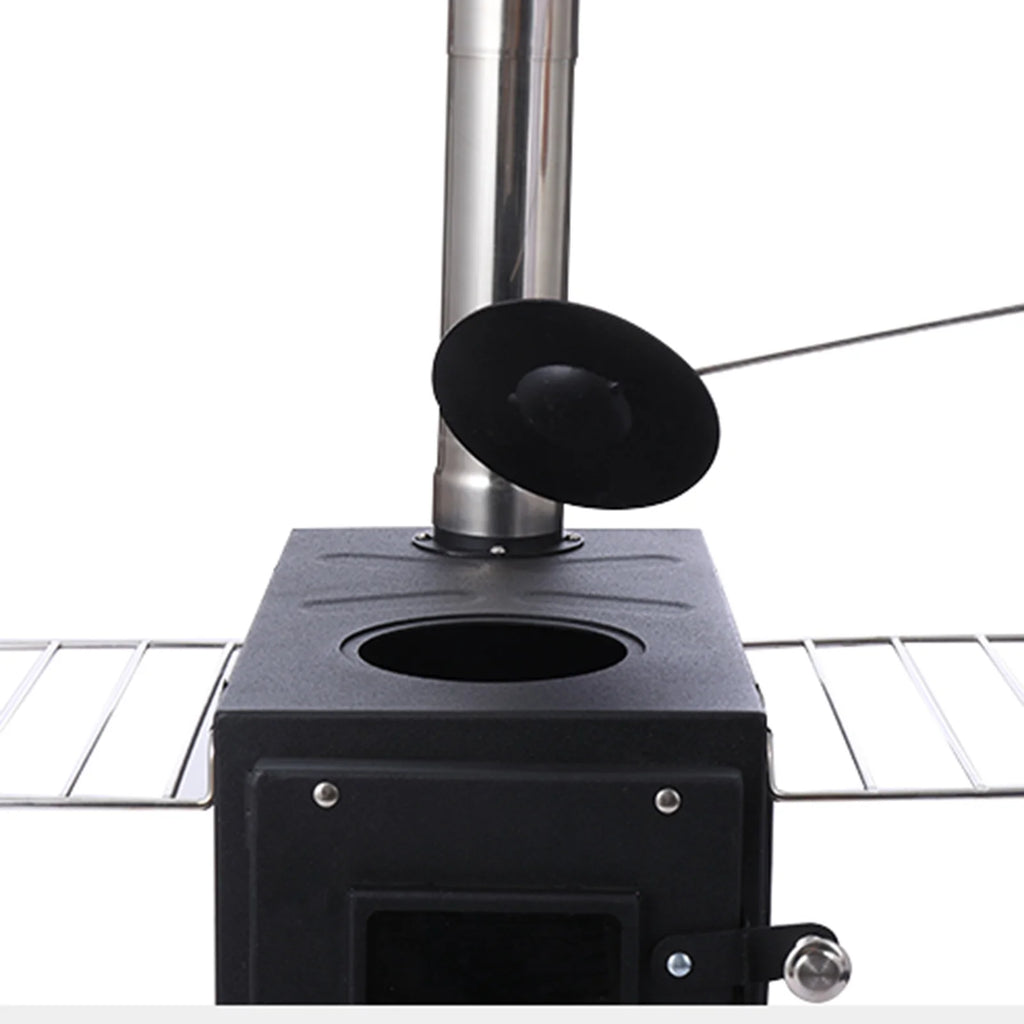 Outdoor Wood Burning Stove with Pipe V402