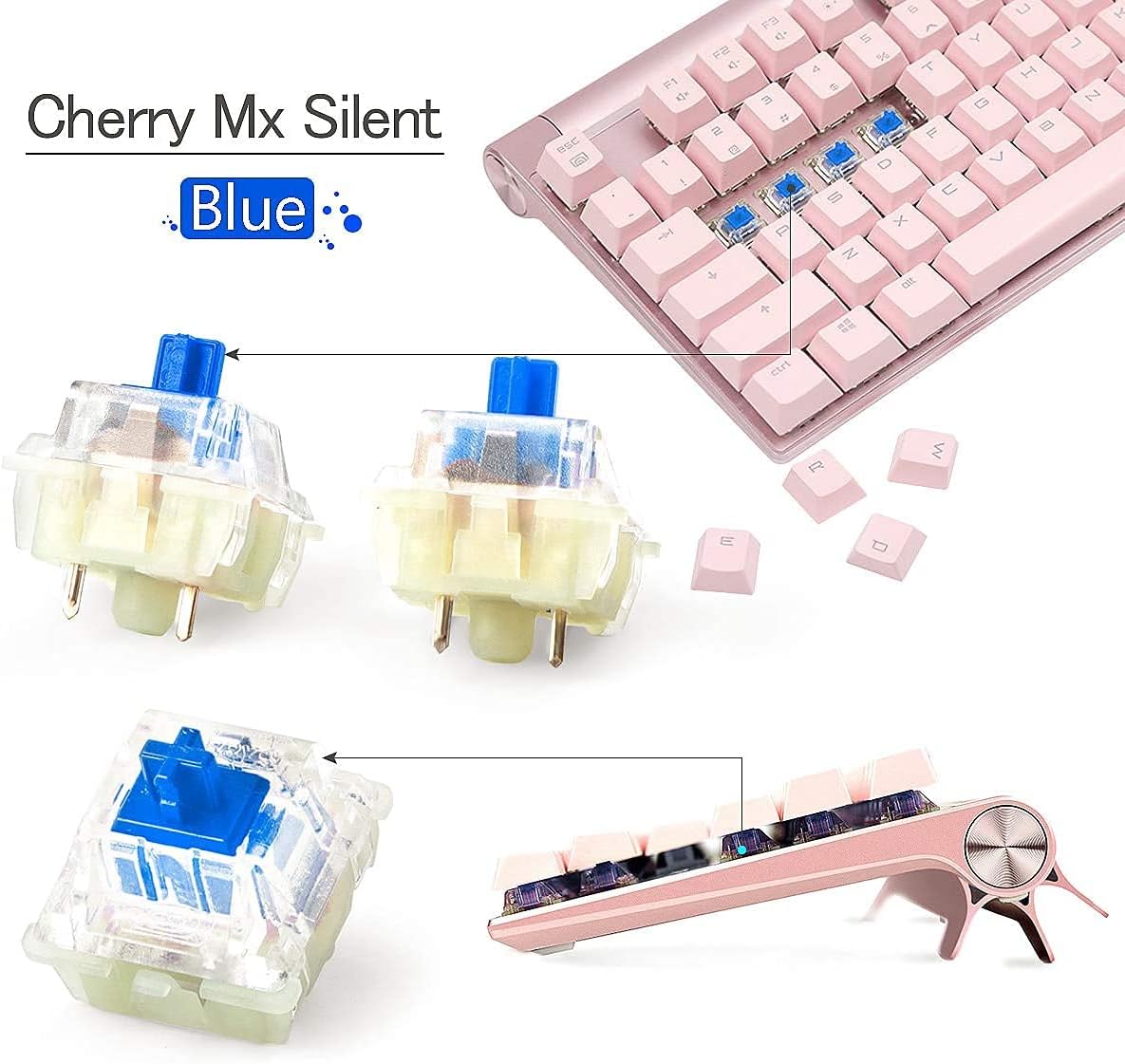 RGB Mechanical Keyboard Switch 65 PCS I929