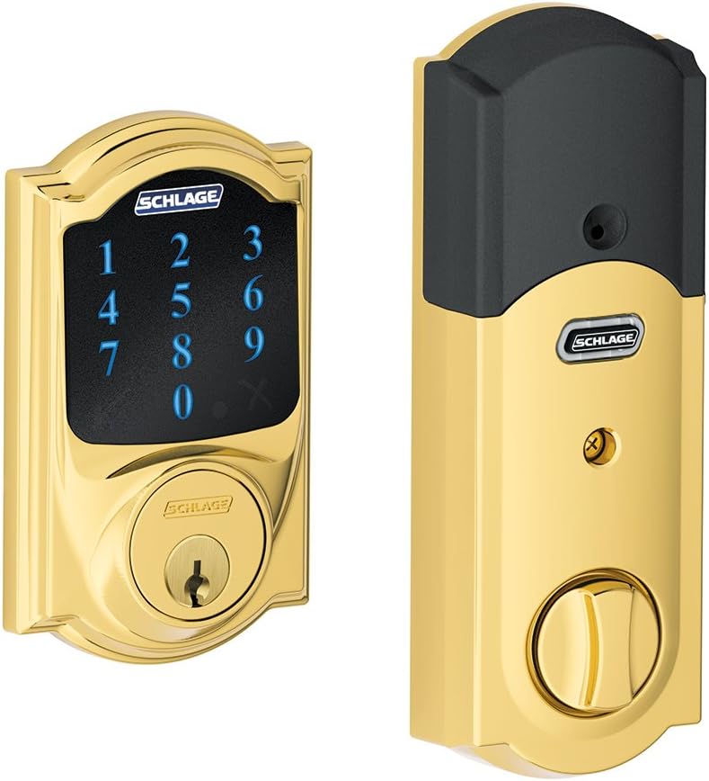 Touchscreen Deadbolt Smart Lock with Alarm X309