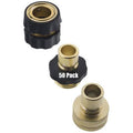 Garden Hose Pressure Washer Quick Connector Kit Male Female Nylon Grip D59697