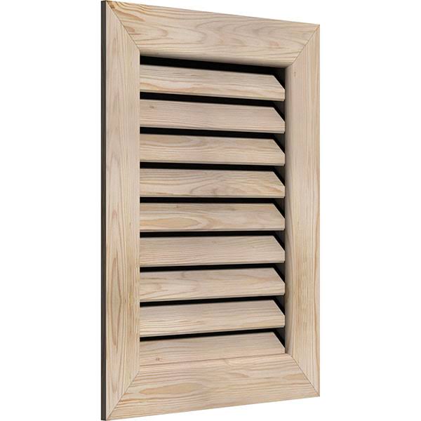 Vertical Gable Vent Unfinished Functional Q58257