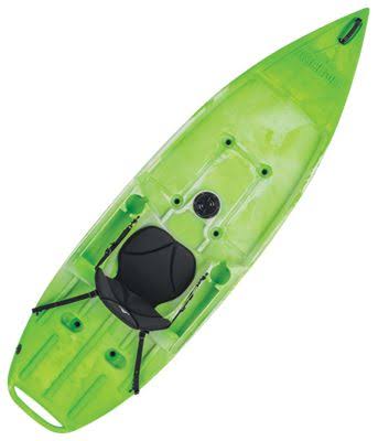Lime/White Sit-On-Top Kayak Z528116
