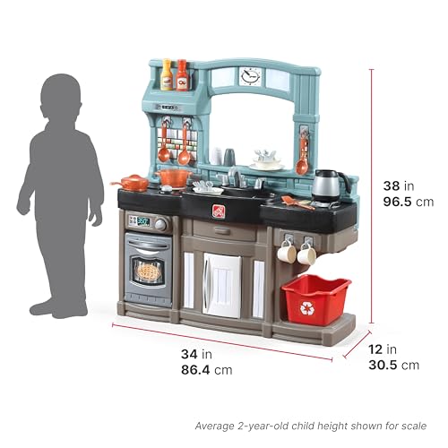 25 Piece Plastic Kids Kitchen Playset S2317