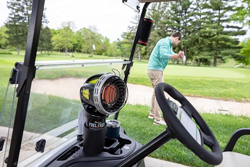 Silver and Black 4000 BTU Golf Cart Heater G11752