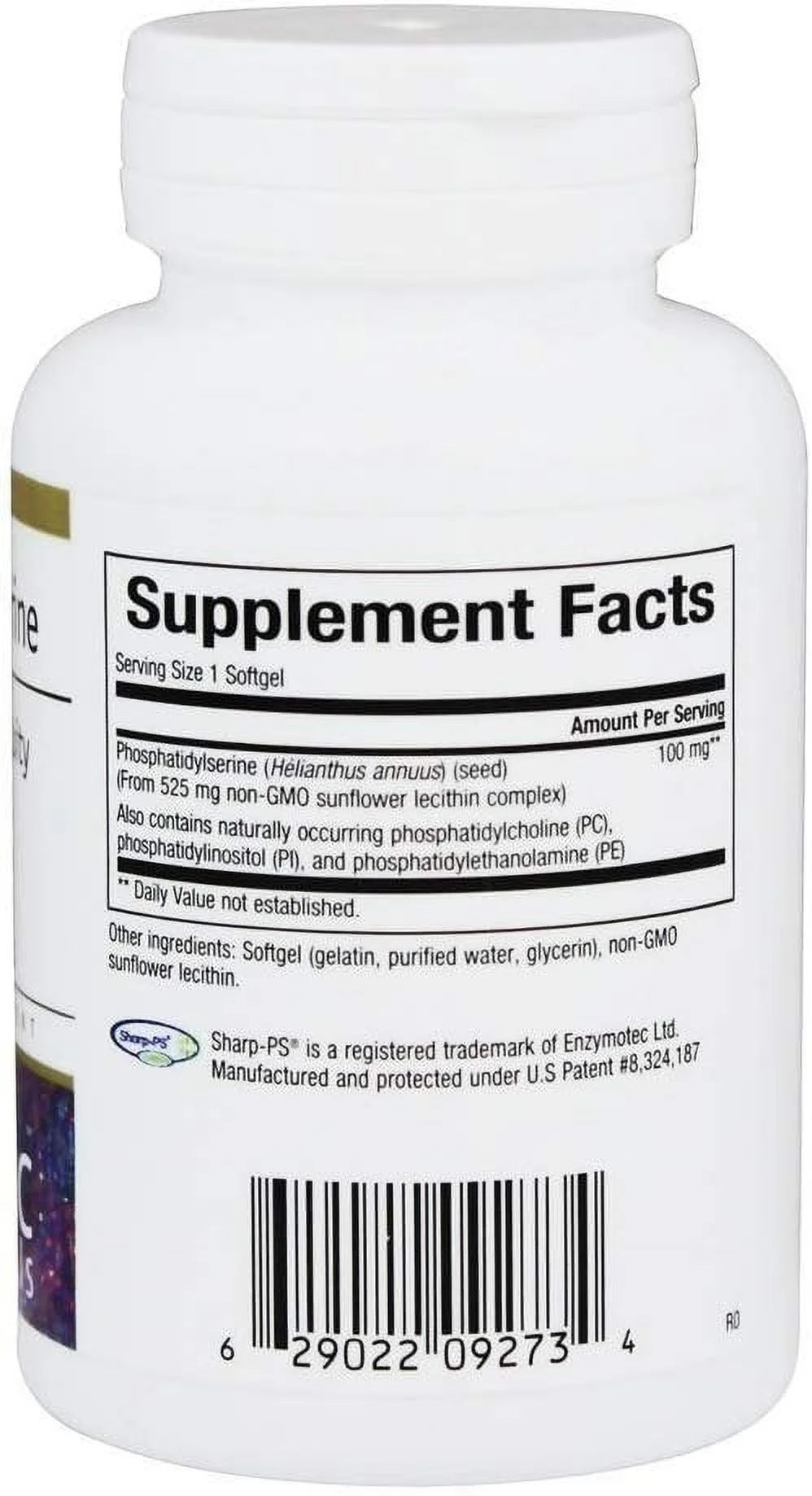 Phosphatidylserine 100mg 60 gels S910