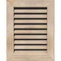 Vertical Gable Vent Unfinished Functional Q58257
