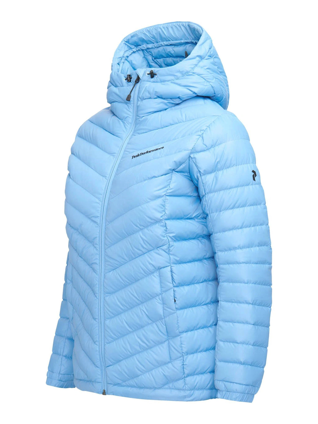 Blue Down Hood Jacket F312355