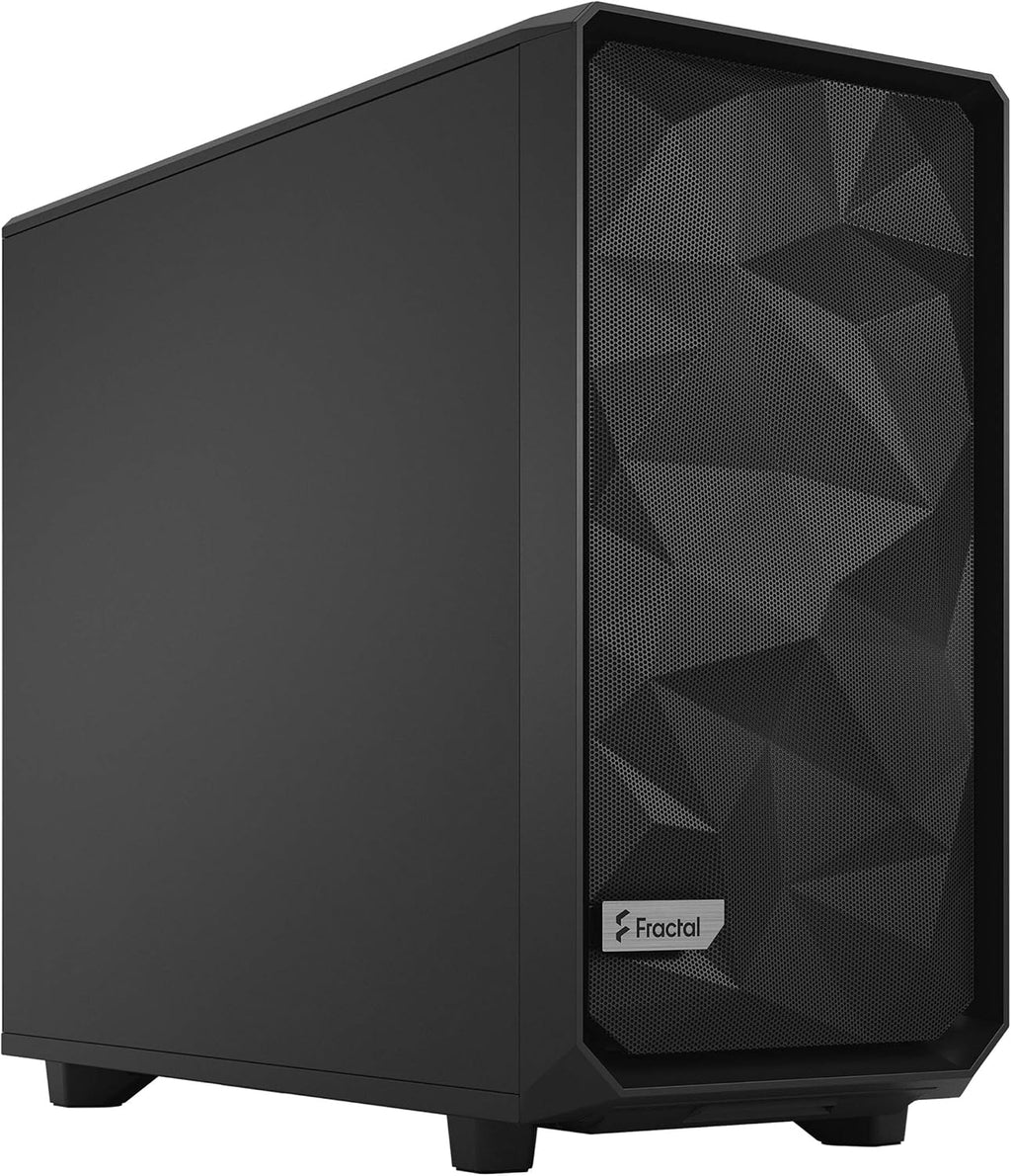 Black ATX Mid Tower Computer Case B2139