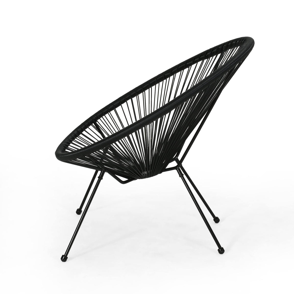 White String Weave Chair Set of 4 Y7038